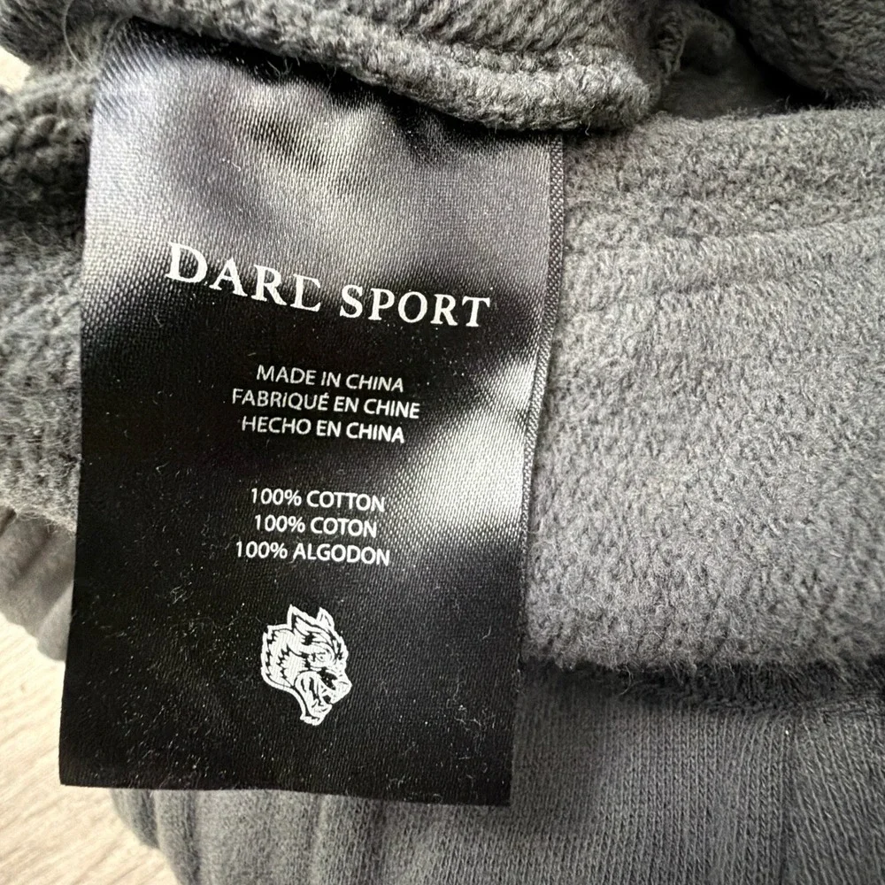 Darc Sport She Wolves Sweatpants Gray & Pink Limited 394/1000 Graphic Wide Leg S